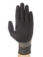 11939100 Ansell Hyflex Black, Grey Dyneema Cut Resistant Gloves, Size 10, Nitrile Foam Coating