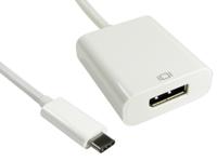 192-4683 RS PRO USB C to DisplayPort Adapter Cable, 1 Supported Display(s) - 4K