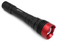 196-4195 RS PRO LED Torch Black, Red 250 lm, 150 mm