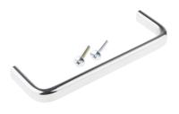 347-8204 Pinet Chrome Stainless Steel Handle 50 mm Height, 8mm Width, 158mm Length