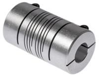 707323838 Huco Beam Coupling, 32mm Outside Diameter, 14mm Bore, 57.2mm Length Coupler