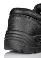 r102-10 RS PRO Unisex Black Steel Toe Capped Safety Shoes, UK 10, EU 44