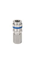 325-575 RS PRO Brass, Steel Female Pneumatic Quick Connect Coupling, M14 Male Threaded