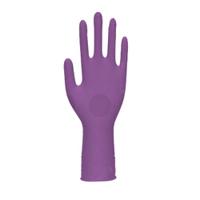 gm0071 Unigloves GM007 Purple Nitrile Work Gloves, Size 6, Nitrile Coating