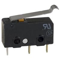 ss-5gl13d Omron Simulated Roller Lever Subminiature Micro Switch, Through Hole Terminal, 5 A, SPDT, IP40