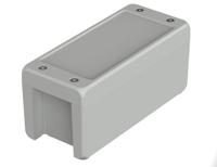 00164135 Bopla Bocube Alu Series Light Grey Aluminium General Purpose Enclosure, IP66, IP68, IP69, IK09, Light Grey Lid, 199 x