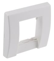 wgb-00001-02-single Molex Premise Networks Angled Cat6 1 Way RJ45 Face Plate