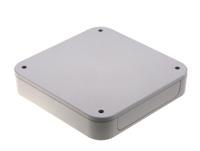 pf15-3-15w Takachi Electric Industrial PF Series White ABS Enclosure, IP40, White Lid, 150 x 150 x 30mm