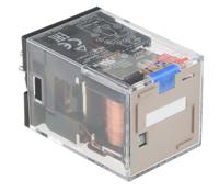 mks3pin-5-24vdc Omron Plug In Power Relay, 24V dc Coil, 10A Switching Current, 3PDT