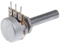 rk1631110tv8 Alps Alpine RK163 50kΩ Rotary Carbon Film Potentiometer, Panel Mount (Through Hole), RK1631110TV8