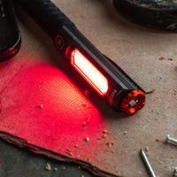 ne1033-g NEBO Big Larry Pro LED Safety Torch Grey - Rechargeable 600 lumens, 197 mm