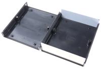 1598cbk Hammond 1598 Black Flame Retardant ABS Instrument Case, 179.5 x 154 x 51mm
