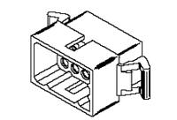 39033155 Molex Plug Crimp Connector Housing, 3.68mm Pitch, 15 Way, 3 Row