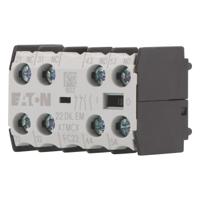 010112-22dilem Eaton Auxiliary Contact, 4 Contact, 2NC + 2NO, Front Mount