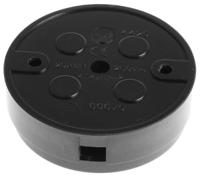 776-7640 RS PRO Black Junction Box, 4 Terminals