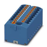 3273376 Phoenix Contact Distribution Block, 19 Way, 0.14 → 2.5 (Flexible) mm², 0.14 → 4 (Solid) mm², 57A, 450 V,