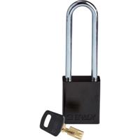150331 Brady LOTO-99 Key Weatherproof Aluminium Padlock, 6.35mm Shackle, 38.00mm Body