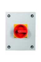 197364-p3-63se3svbn Eaton 3 pole + N Pole Surface Mount Isolator Switch - 63A Maximum Current, 30kW Power Rating, IP65