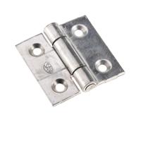726-4129 RS PRO Stainless Steel Butt Hinge, Screw Fixing, 40mm x 40mm x 2mm