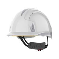 ajb170-400-100 JSP EVOLite White Hard Hats with Chin Strap, AdjustableVentilated