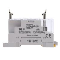 p7sa-14f-nd-24vdc Omron G7SA 14 Pin 24V dc DIN Rail Relay Socket, for use with G7SA Series