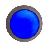 fl13lb5 EOZ Illuminated Push Button Switch, Momentary, Panel Mount, 13.5mm Cutout, SPST, Blue LED, 5V, IP67