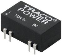 tdr-3-1213wi TRACOPOWER TDR 3WI DC-DC Converter, 15V dc/ 200mA Output, 4.5 → 18 V dc Input, 3W, Through Hole, +85°C Max Temp