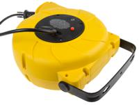 1241024300 brennenstuhl 2m 1 Socket Type E - French Cable Reel Cassette Reel, 230 V, IP20
