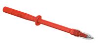 240238-22 Staubli Spring Loaded Test Probe, 4mm Tip, 1kV, 4mm Socket, 1A