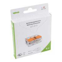 221-613995-008 WAGO, 221 Wire Splice Splice Connector, Clear Insulation 6 mm²