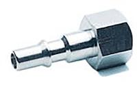 176-1953 RS PRO Nickel Plated Brass Male Coupler Nipple, G 1/4 Female 1/4in Threaded