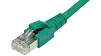 65355800dy Dätwyler Cables6535, 1m Cat6a, Green RJ45 to Male RJ45 Male LSZH Sheath