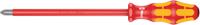 05006168001 Wera Pozidriv Insulated Screwdriver, PZ4 Tip, 200 mm Blade, VDE/1000V, 312 mm Overall