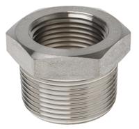 826-7093 RS PRO Stainless Steel Pipe Fitting, Straight Hexagon Bush, Male R 1-1/4in x Female Rc 1in