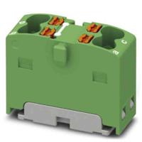 1046613 Phoenix Contact Distribution Block, 4 Way, 2.5mm², 17.5A, 450 V, Green