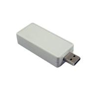1551usb2gy Hammond 1551 Series Grey ABS Enclosure, IP54, Grey Lid, 50 x 25 x 15.5mm