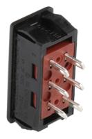 k22208eaal Arcolectric (Bulgin) Ltd IP40 Panel Mount Slide Switch DPDT 16 A @ 250 V ac Slide