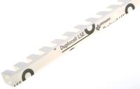 164-11108-heladuct-flex10sk-pp-wh HellermannTyton HTC White Slotted Flexible Panel Trunking - Flexible Slot, W9 mm x D11mm, L0.5m, Plastic