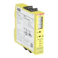 2tla010070r0400-sentry-usr22-24vdc ABB Jokab Sentry USR22 4 Auxiliary Contacts Safety Relay 24V dc, Dual-Channel 4 Safety Contacts