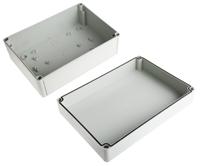 11090801 Spelsberg TK PS Series Grey Polystyrene Enclosure, IP66, Grey Lid, 254 x 180 x 111mm