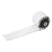 m6-03-7593-wt Brady B-7593 Black on White Polyester Label, 27.00 mm Width, 15.00mm Label Length, 27mm Label Width