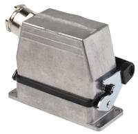 70365100 EPIC H-B Heavy Duty Power Connector Hood, 16 Contacts, PG21 Thread, Side Entry