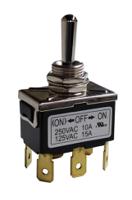 206-6991 RS PRO Toggle Switch, PCB Mount, (On)-Off-On, DPDT, Solder Terminal
