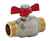 588005 Sferaco Nickel Plated Brass Ball Valve, Ball Valve, Threaded, BSP 3/4in, 30bar Operating Pressure