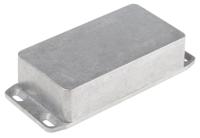1590wbfl Hammond 1590 Series Natural Die Cast Aluminium Enclosure, IP65, Flanged, Natural Lid, 112.4 x 60.5 x 31mm