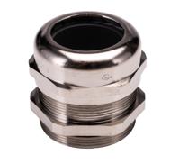 53112670 Lapp SKINTOP Series Metallic Nickel Plated Brass Cable Gland, M50 Thread, 27mm min., 35mm max., IP68