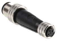 1200330002 Brad from Molex 3 Pole M8 Socket to 3 Pole M12 Plug Adapter