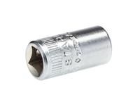 01530020 STAHLWILLE 1/4 in Drive 5/16in Standard Socket, 12 point, 23 mm Overall Length