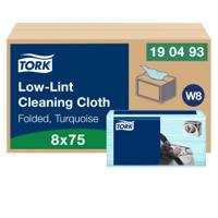 190493 Tork Dry Multi-Purpose Wipes, Pack of 75, 193 x 160 (Folded) mm, 385 x 300 (Unfolded) mm