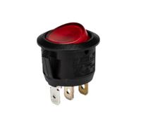 r13112bnaa Arcolectric (Bulgin) Ltd Illuminated SPST, On-Off Rocker Switch Panel Mount